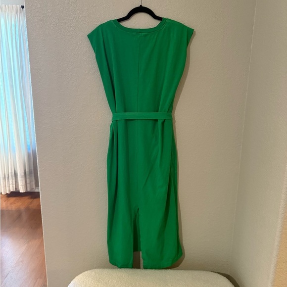 Velvet by Graham & Spencer Kenny Acid Green Midi Dress - Picture 2 of 7